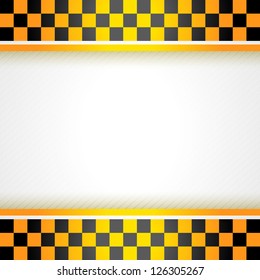 Cab background square, vector illustration 10eps