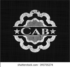 Cab chalk emblem