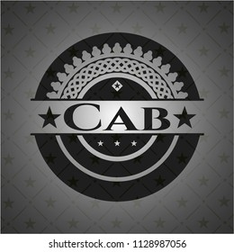 Cab dark badge
