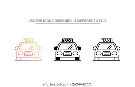 Fahrerhaus-Symboldesign mit weißem Hintergrund - Stockgrafik