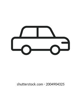 Cab icon vector image. Can also be used for Physical Fitness. Suitable for mobile apps, web apps and print media.