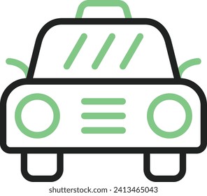 Cab icon vector image. Suitable for mobile application web application and print media.