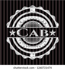 Cab silver emblem