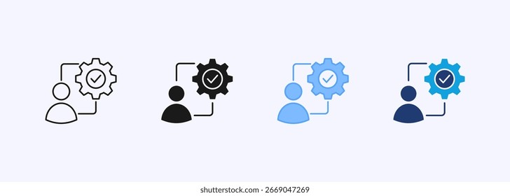 Cabability Icon Set Multiple Style Collection