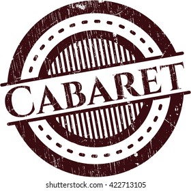 Textura de caucho de cabaré
