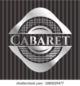  Cabaret silvery shiny emblem