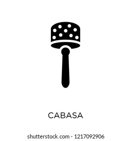 Cabasa icon. Cabasa symbol design from Music collection. Simple element vector illustration on white background.