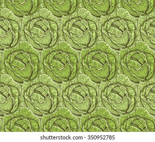 Cabbage background