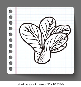 Cabbage doodle