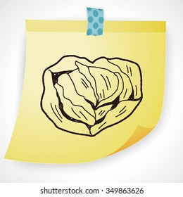 Cabbage doodle