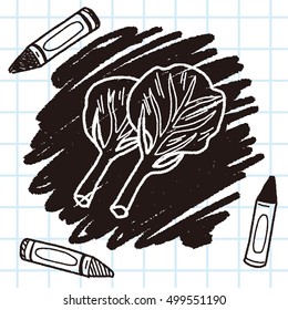 Cabbage doodle