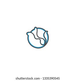 Cabbage icon design. Gastronomy icon vector illustration design