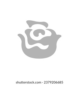 cabbage icon on a white background, vector illustration