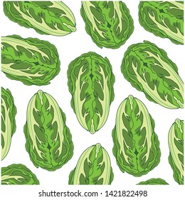 Cabbage of the sort peking decorative pattern