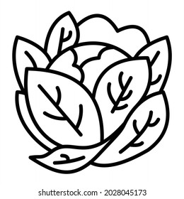 Icono De Esquema Del Vector De Basura Aislado En Fondo Blanco
