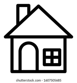 
Cabin, cottage Isolated Vector Icon which can be easily modified or edited
