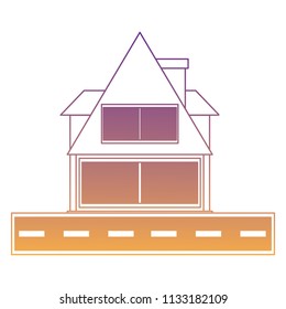 cabin house icon