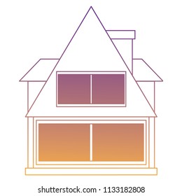 cabin house icon