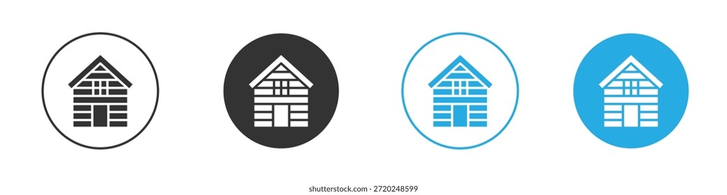 Icono de la cabina para el App y el Diseño web. Ilustración de elemento simple.