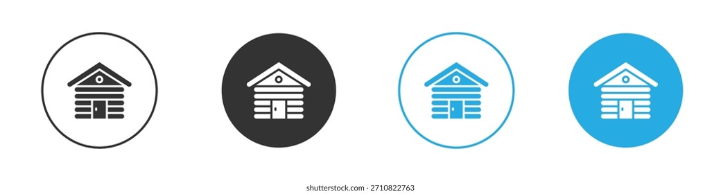 Icono de la cabina. Plantilla de diseño de iconos gráficos