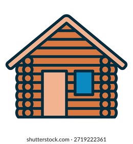 Ícone de cabine feito de registros