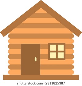 Cabin icon vector image. Suitable for mobile application web application and print media.