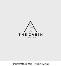 diseño de ilustración vectorial de logotipo de cabina para uso de marca de identidad