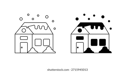 Icono de conjunto de cabina con fondo blanco Vector Ilustración de stock