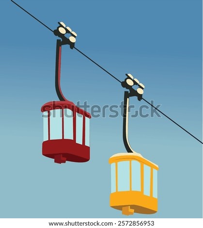 cabin of the ski lift
