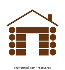 Cabin Symbol Simple Vector Graphic Illustration Icon