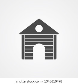 Cabin vector icon sign symbol