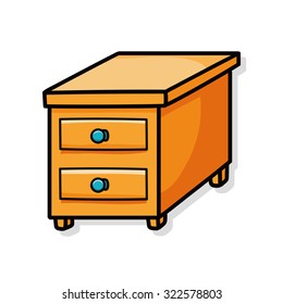 Cabinet closet doodle