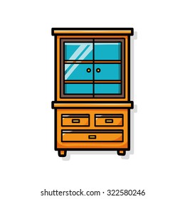 Cabinet closet doodle