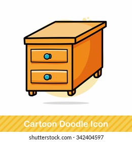 Cabinet closet doodle