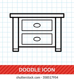 Cabinet closet doodle