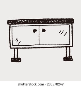 cabinet doodle