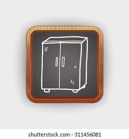 cabinet doodle