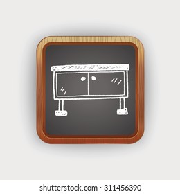 cabinet doodle