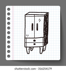 cabinet doodle