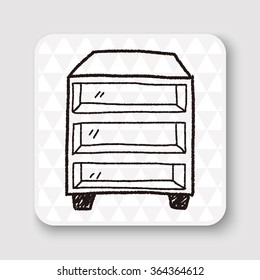 cabinet doodle