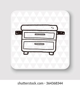 cabinet doodle