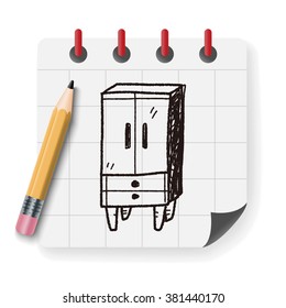 cabinet doodle