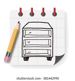 cabinet doodle