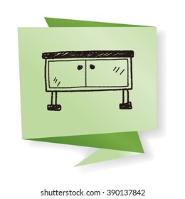 cabinet doodle