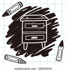 cabinet doodle