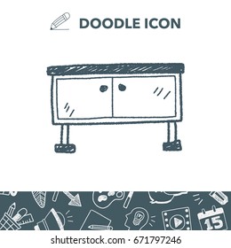 cabinet doodle