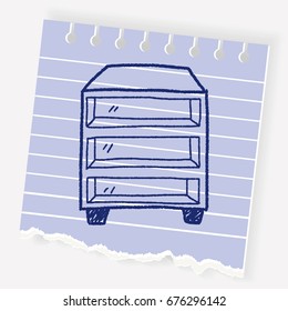 cabinet doodle