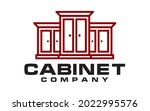 Cabinet Furniture or Kitchen Set vector logo designs