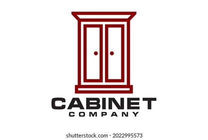 Cabinet Furniture or Kitchen Set vector logo designs