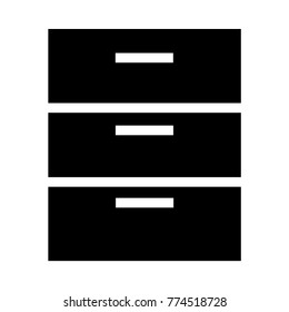 cabinet Glyph icon